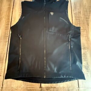 Ariat Men's Black Softshell Vest